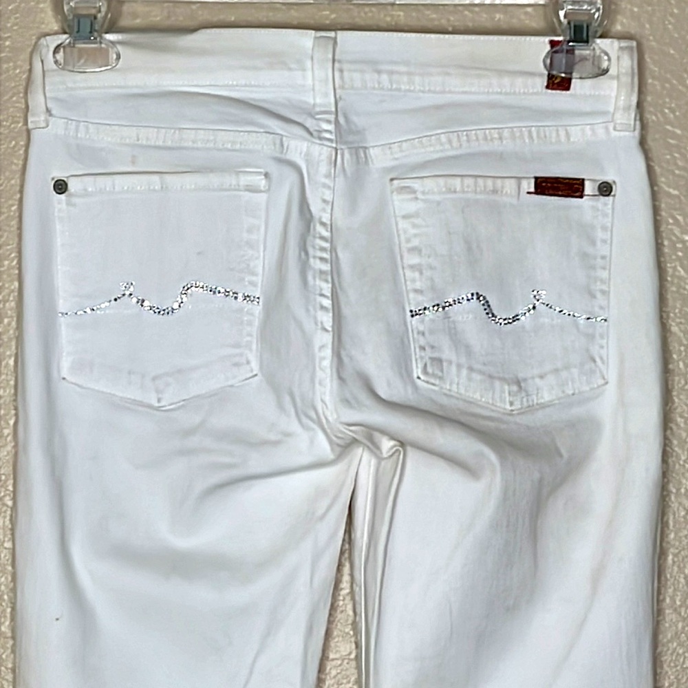 Seven for Mankind 27 White Jeans